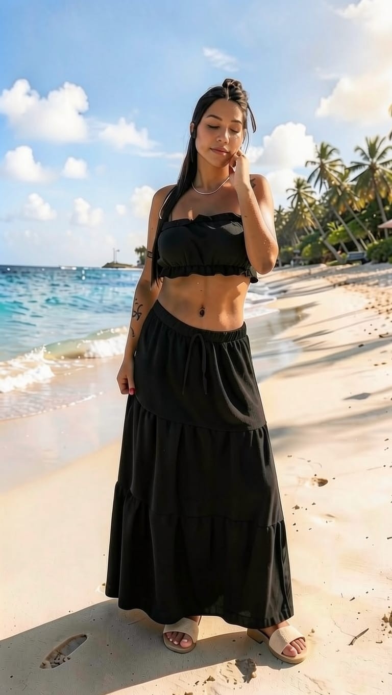 Conjunto New Top y Pollera - Imagen 3