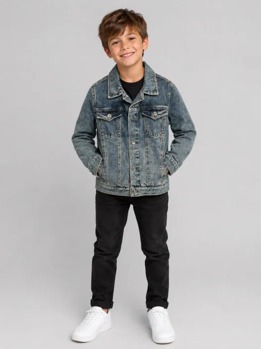 Camperas Jeans Kids