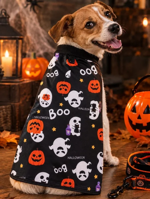 Remera Halloween Argaman para Mascotas (ver Tabla de Talles y Precios Foto 3)