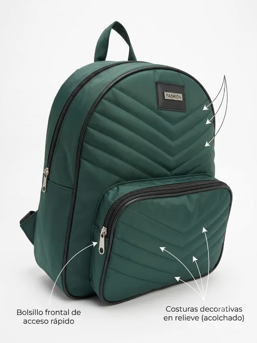 Mochila Tela Andorra Verde