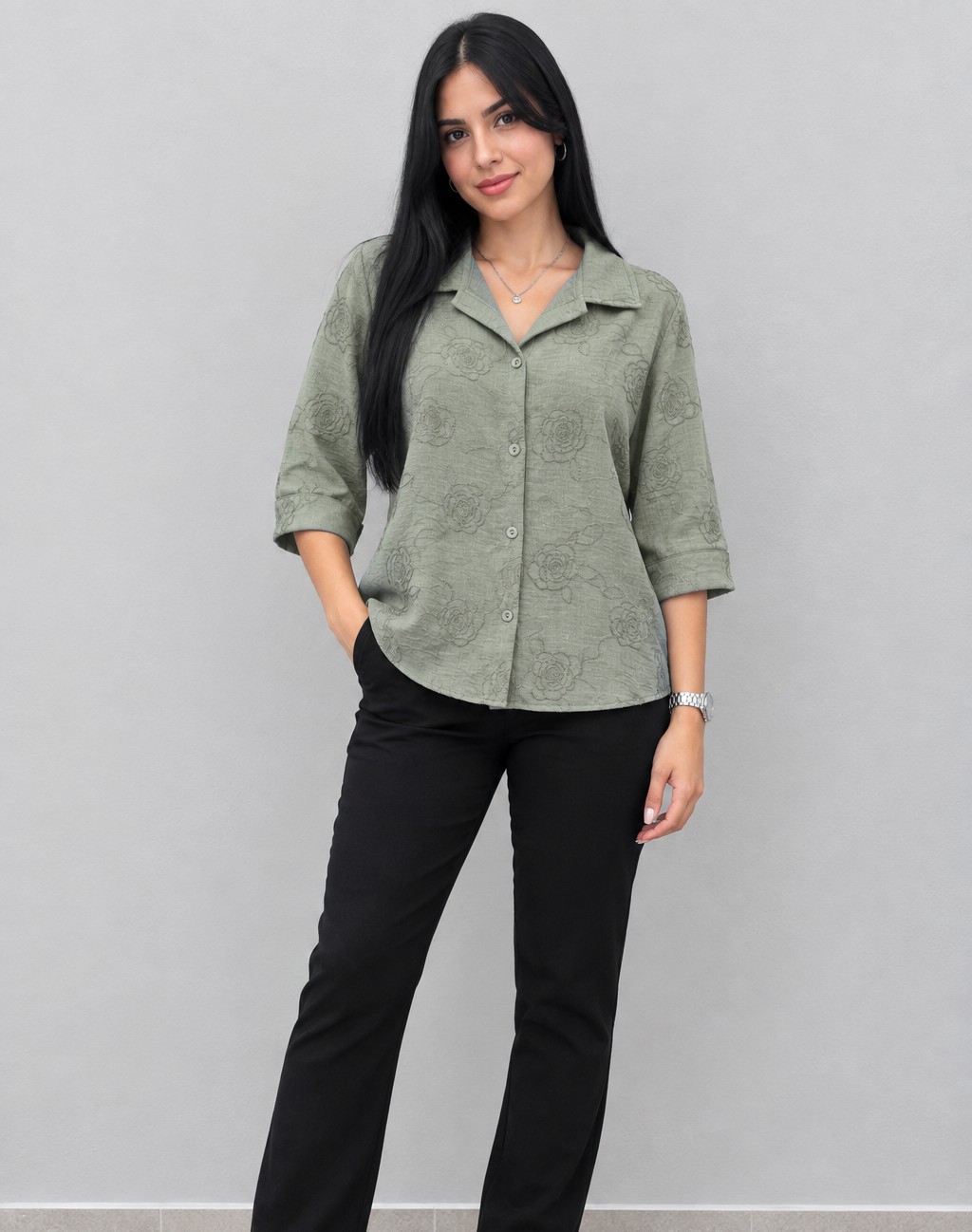 Camisa Manga 3/4 - Imagen 2