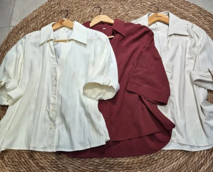 L030 Camisa Lino V 3/4