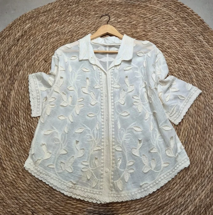 L007 Cam Crochet Hoja Imp