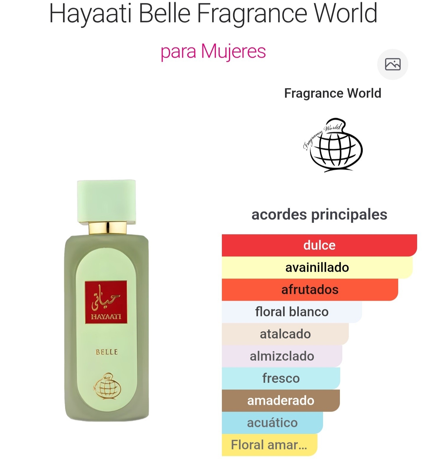 Hayaati Belle 100ml - Imagen 2