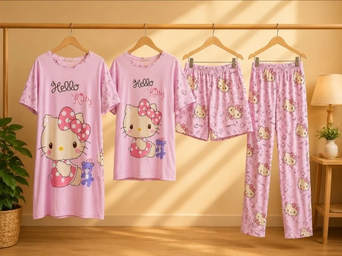 Pijamas 4 Piezas