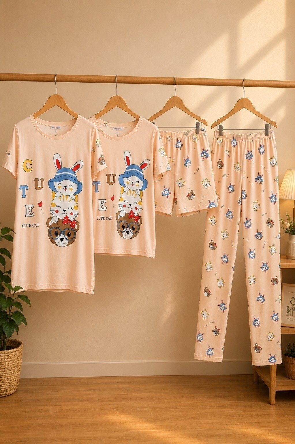 Pijamas 4 Piezas - Imagen 2
