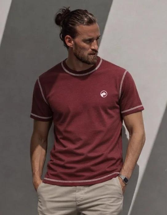 Remera de  Algodón Peinado Premium Modelo Borda