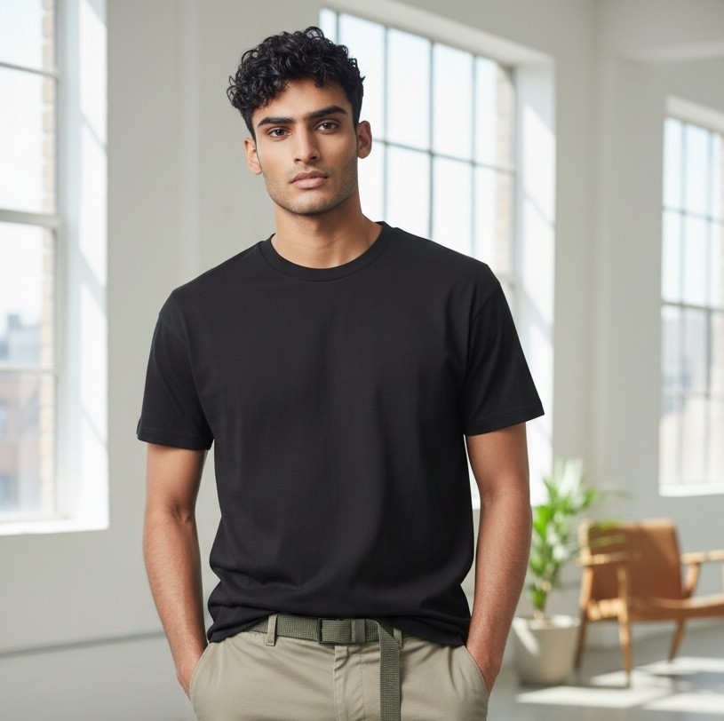 Remera Clásica de Hombre Jersey 24.1peinado Premium - Imagen 2