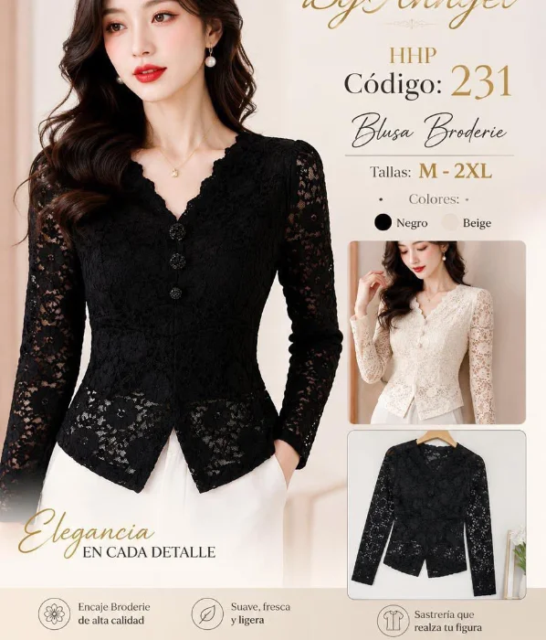 Blusa Encaje