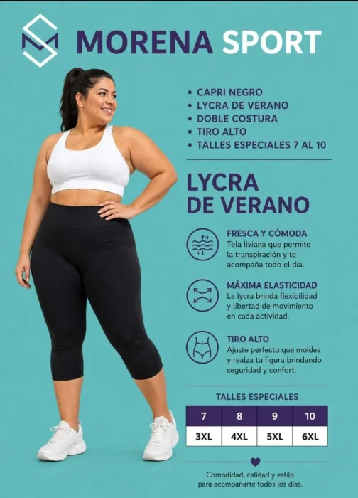 Capri Lycra  Especiales