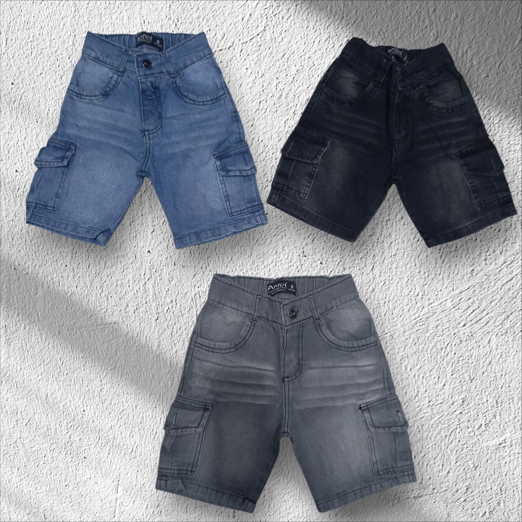 Bermuda Cargó de Jeans de Nene - Imagen 2