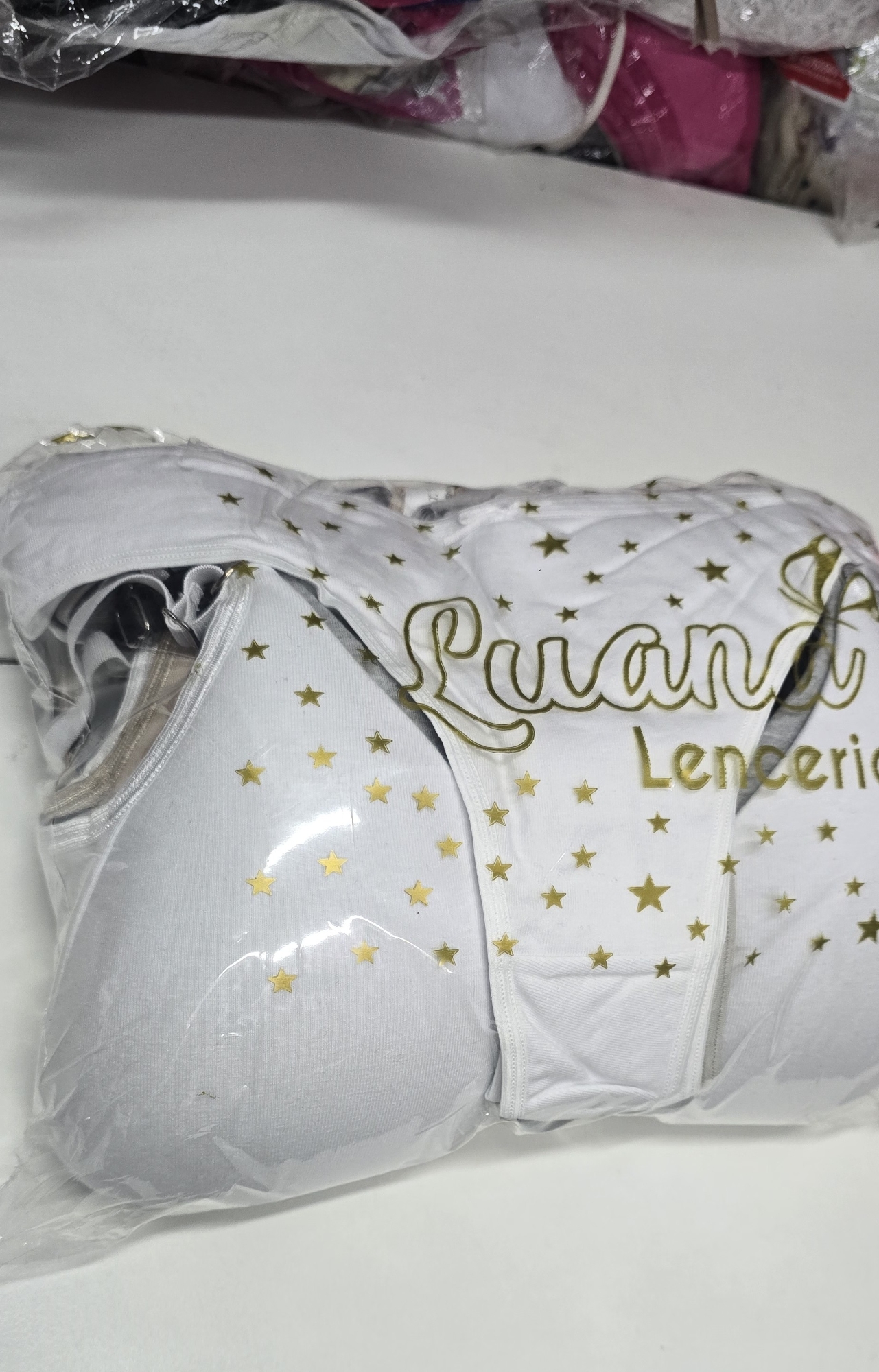 "luana" Conjunto Triangulo Algodón Lycra - Imagen 2