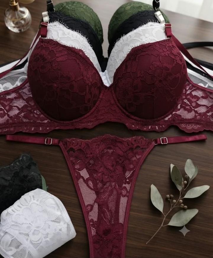 Conjunto Encaje Armado con Aro - Imagen 3