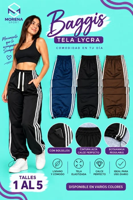 Baggi Lycra 3 Tiras