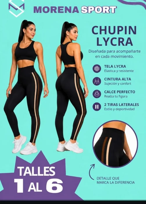 Chupin Lycra con Tiras