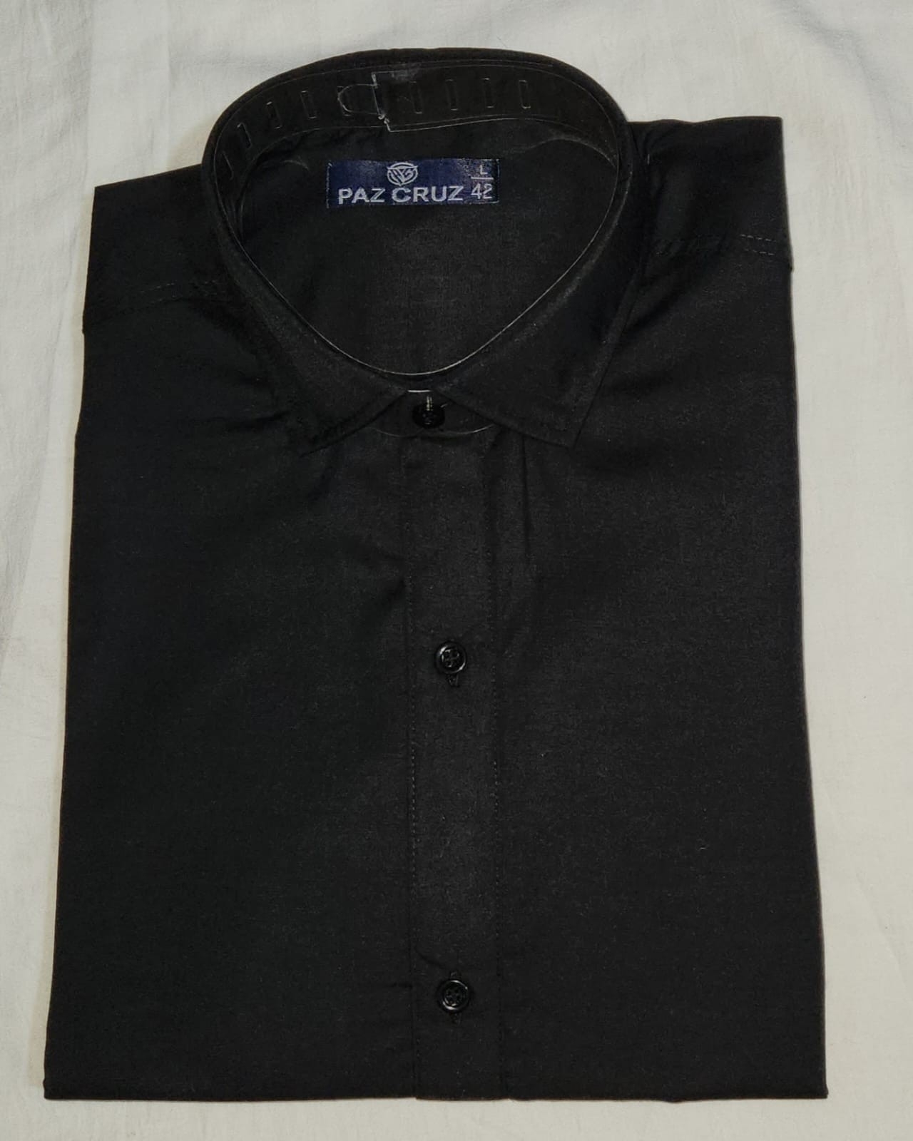 Camisa Rígido Manga Larga Semi Ajustado - Imagen 2