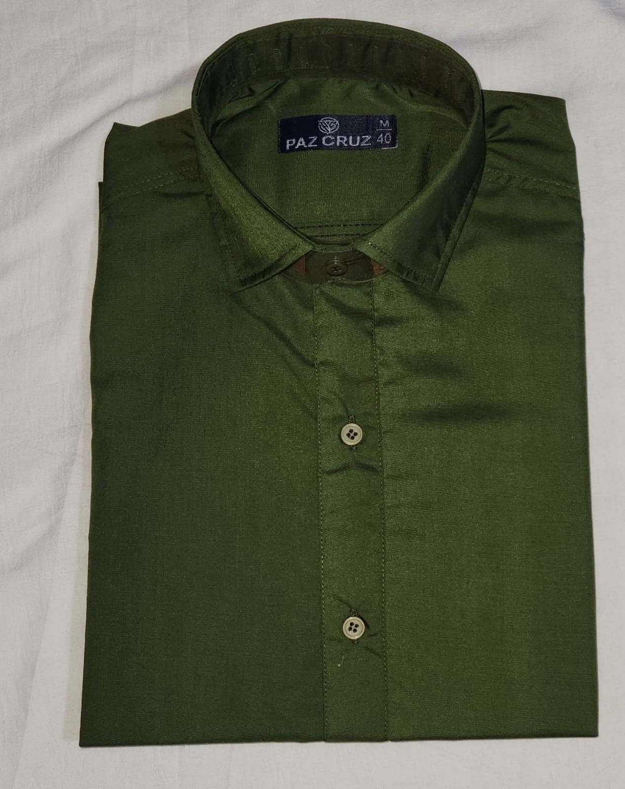 Camisa Rígido Manga Larga Semi Ajustado - Imagen 3