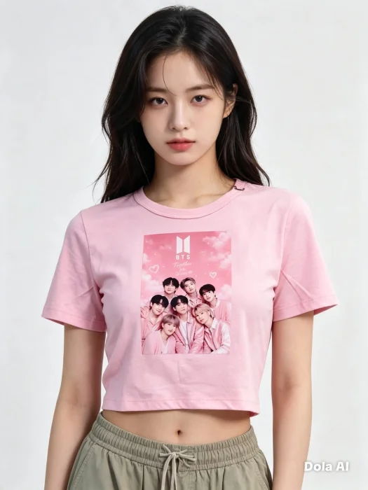 Remera Bts Baby Tee Jersey 24.1
