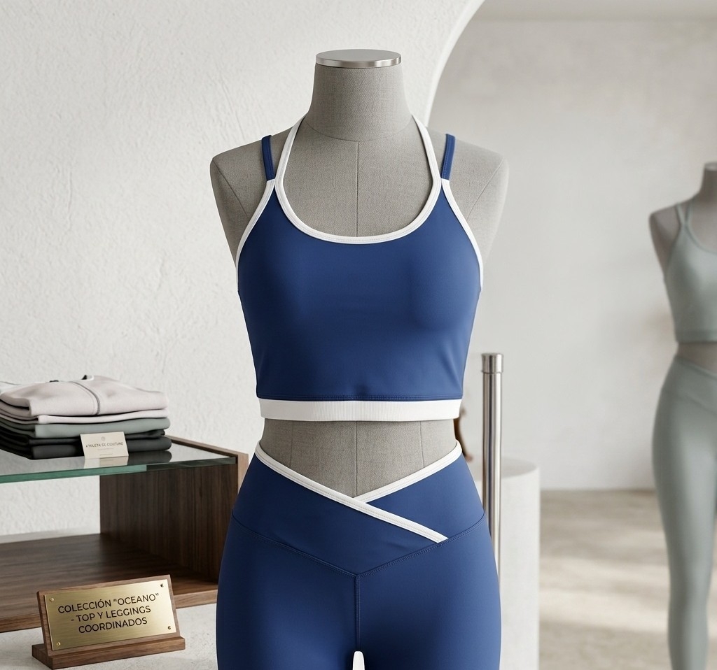 Conjunto Top Bretel Fino + Oxford Cintura Cruzada - Imagen 2