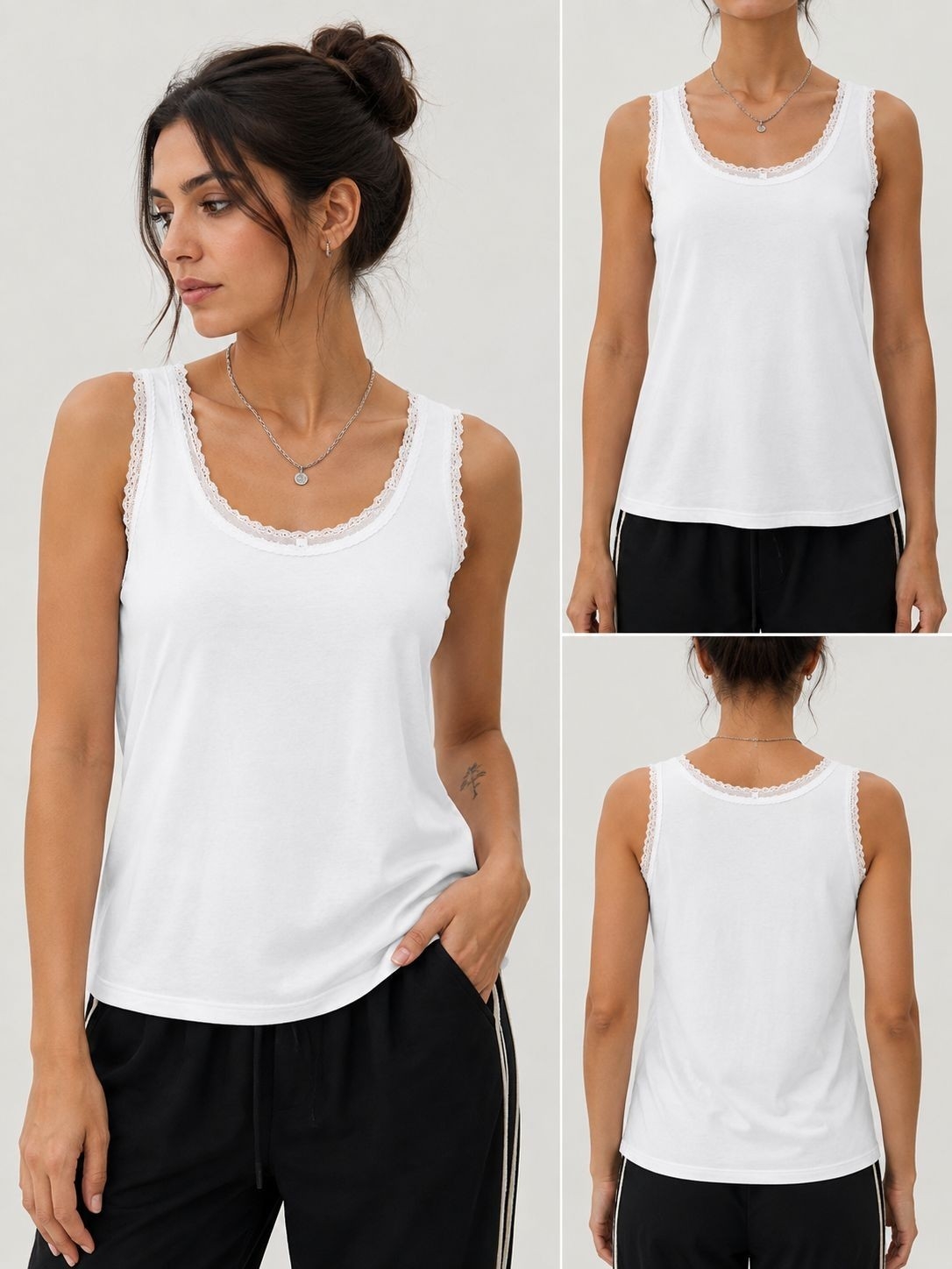 Musculosas con Puntilla - Imagen 2
