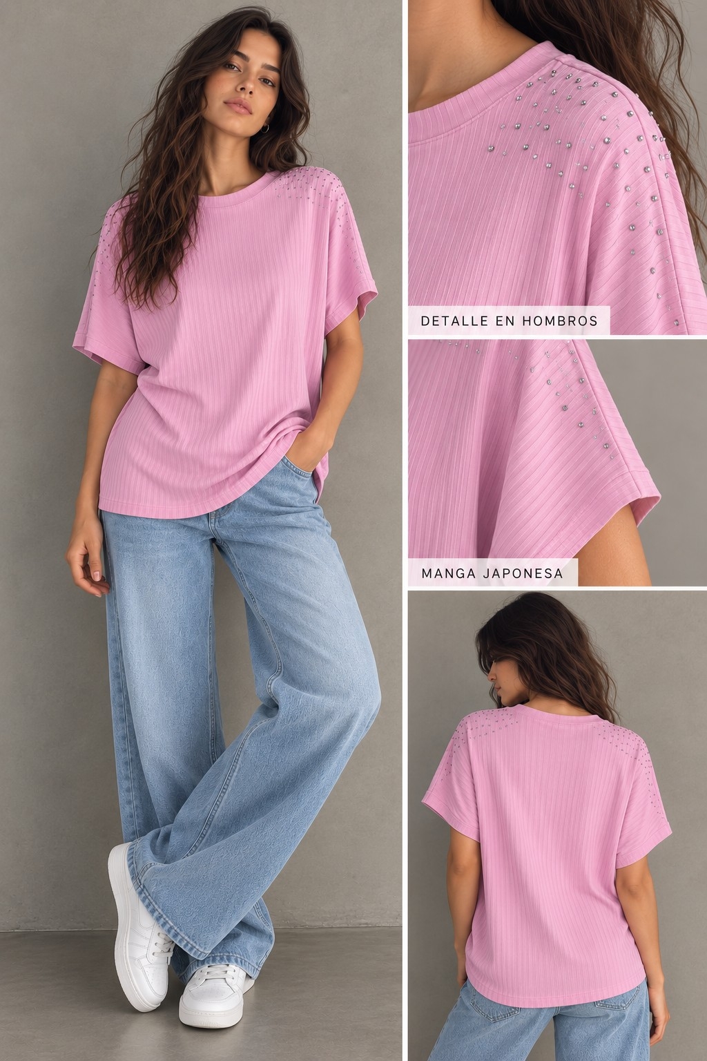 Remera con Strass - Imagen 3