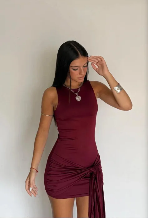 Vestido Nudo por Talles