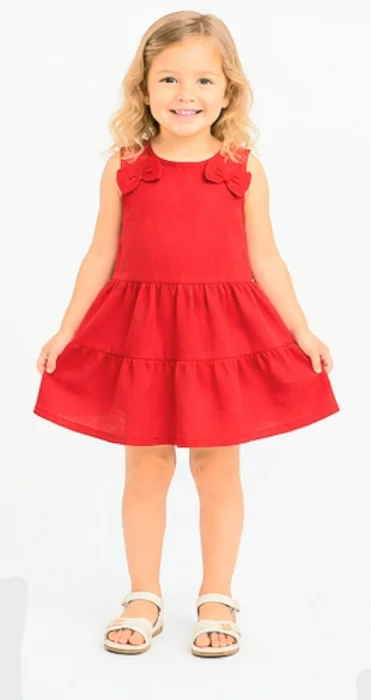 Vestido Moño Lino Premium  :)