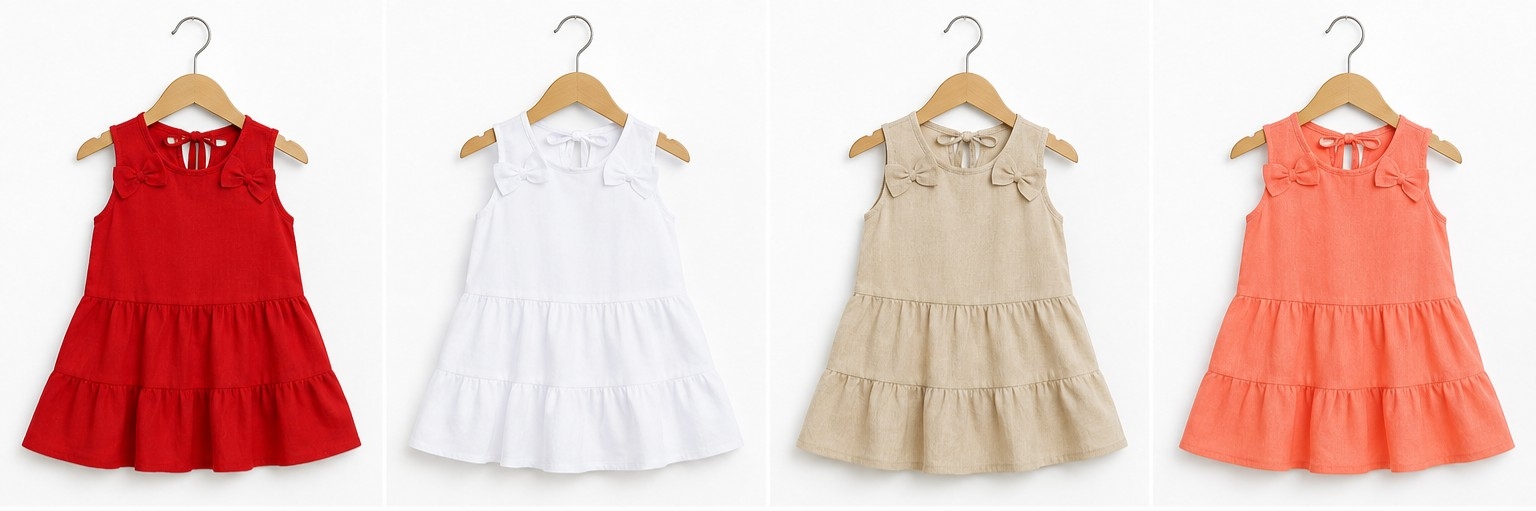 Vestido Moño Lino Premium  :) - Imagen 2