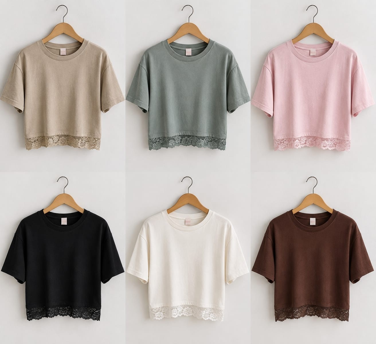 Remera Cotton C/encaje - Imagen 3