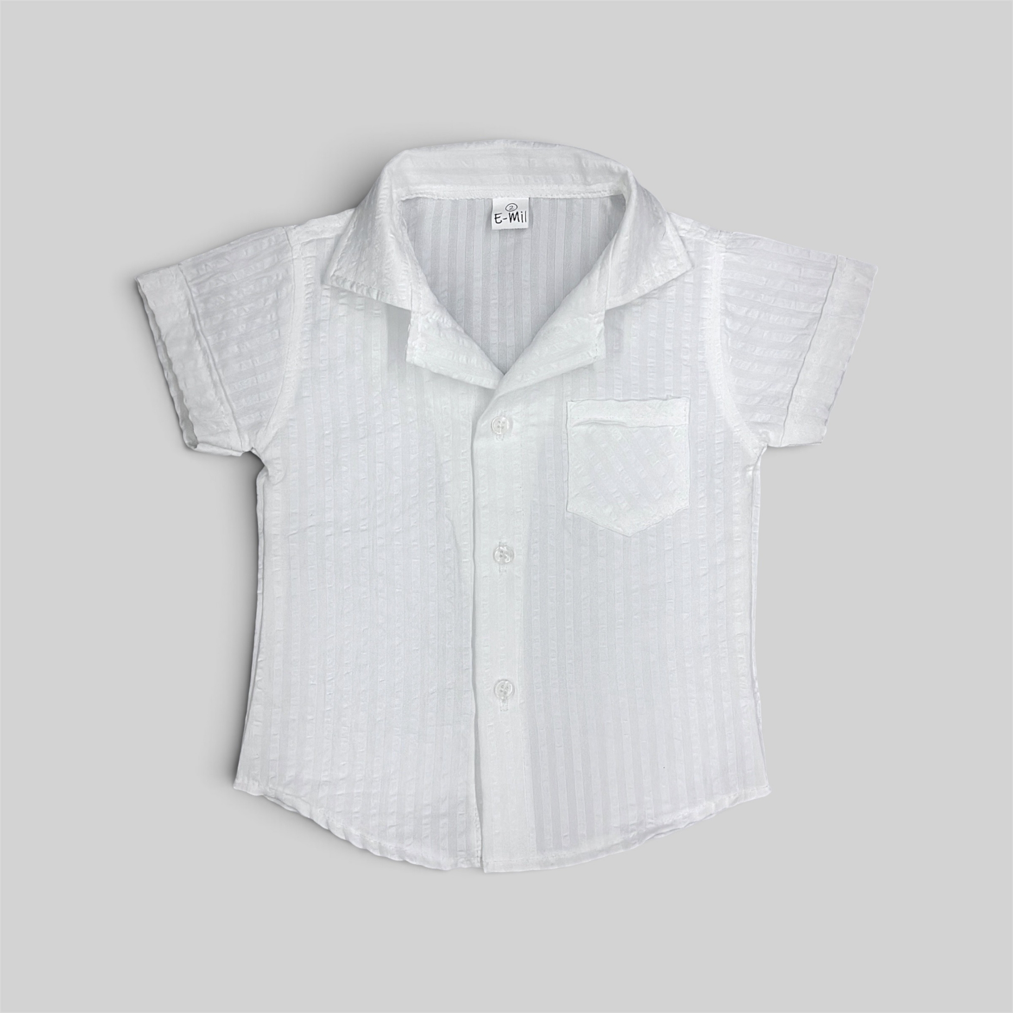 Camisa Cuello Cubano Bebe - Imagen 2