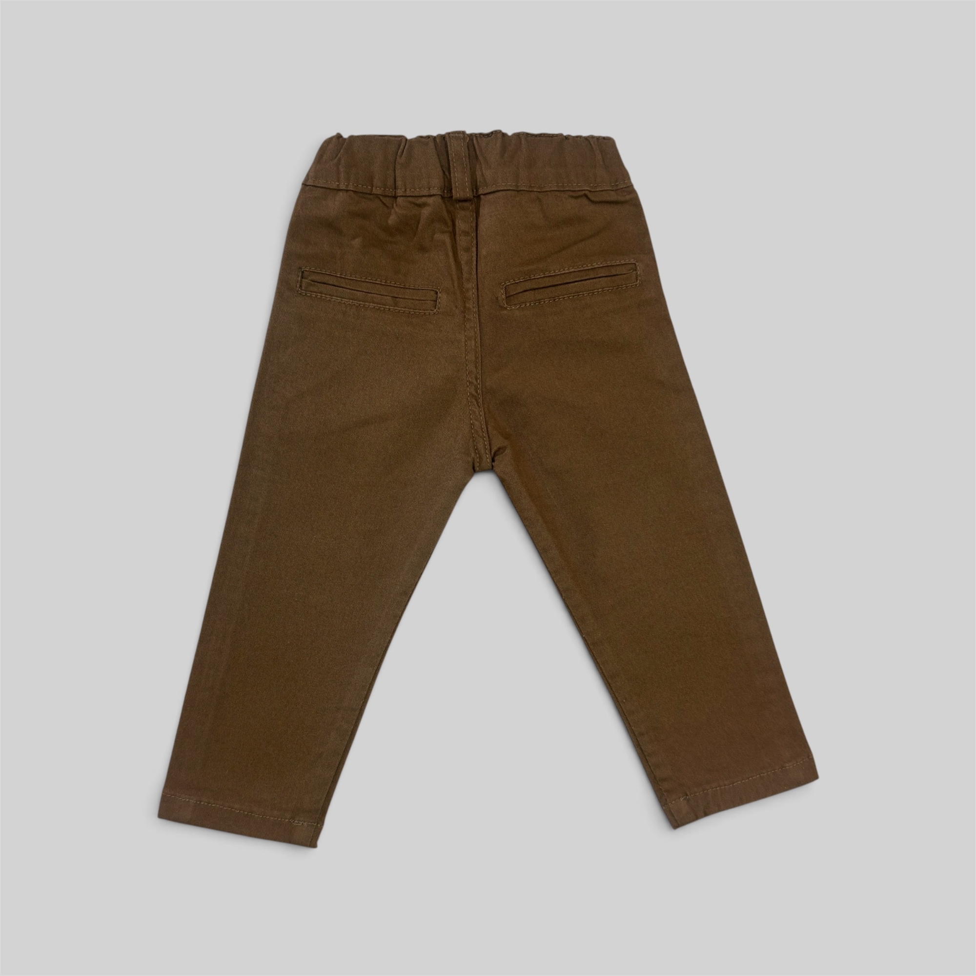Pantalon Gabardina Bolsillo Chino Bebe - Imagen 2