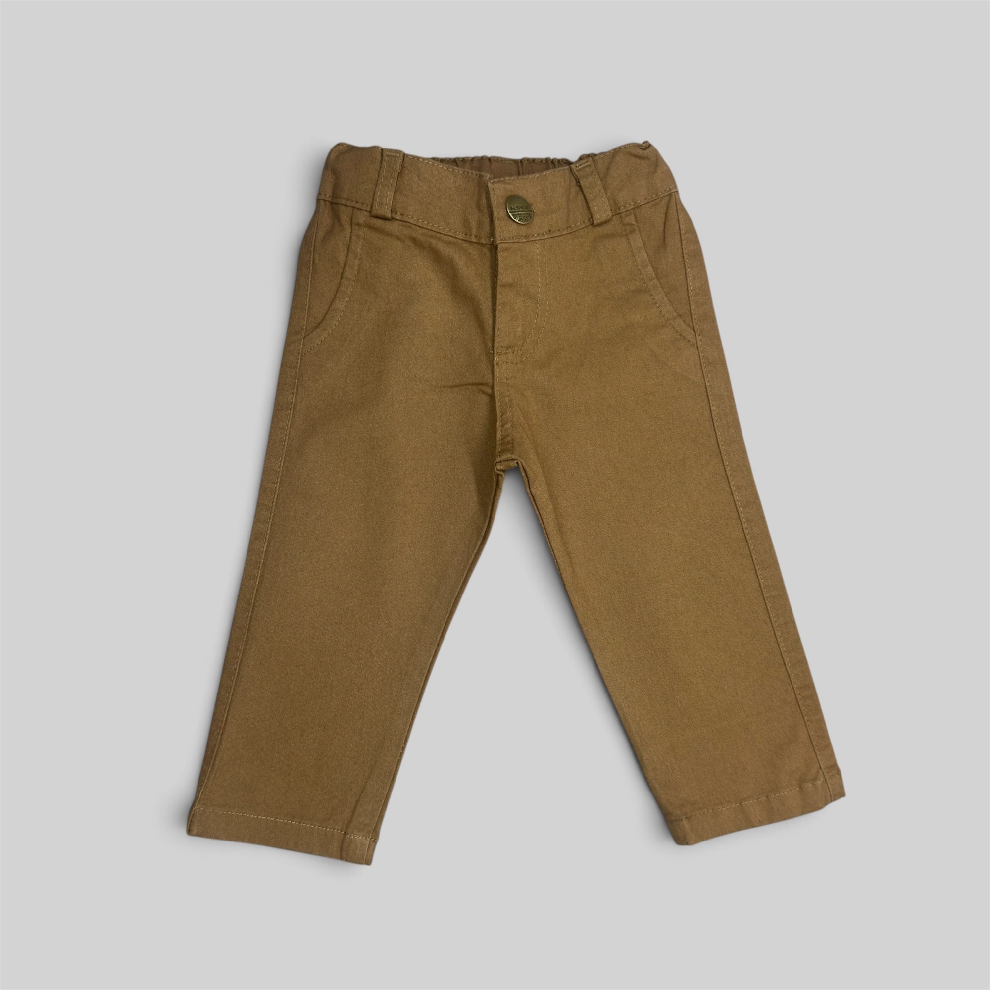 Pantalon Gabardina Bolsillo Chino Bebe - Imagen 3