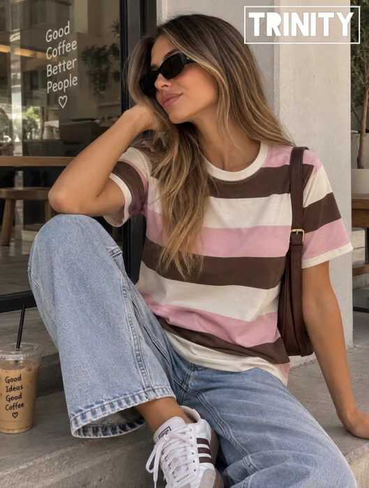 Remera Rayada Vintage Rebe