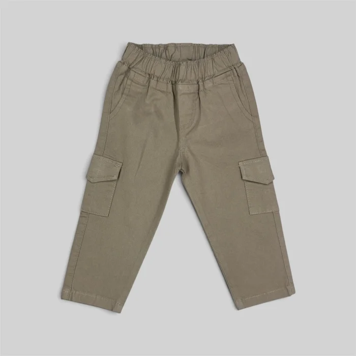 Pantalon Cargo Gabardina Bebe