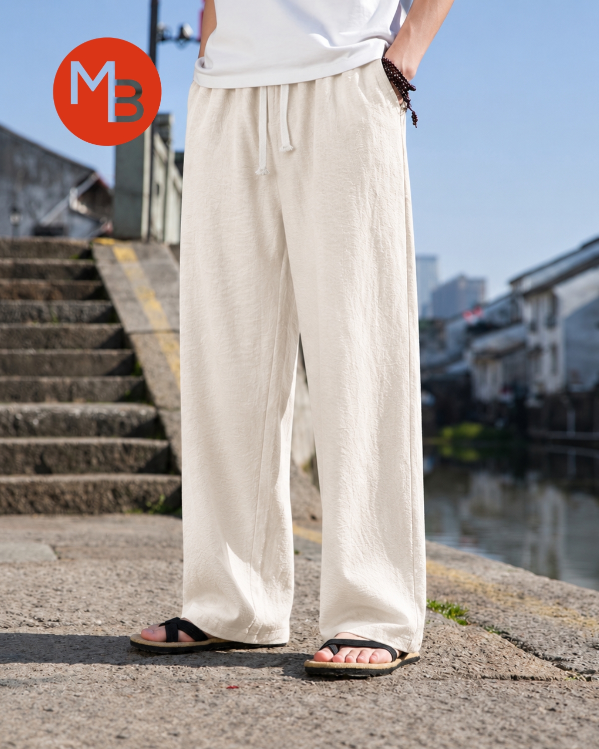 Pantalon de Lino Baggy - 1.jpg