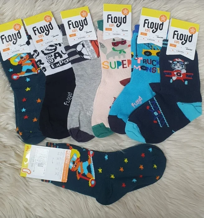 Floy Medias Niño Talle 2  Todo Varon