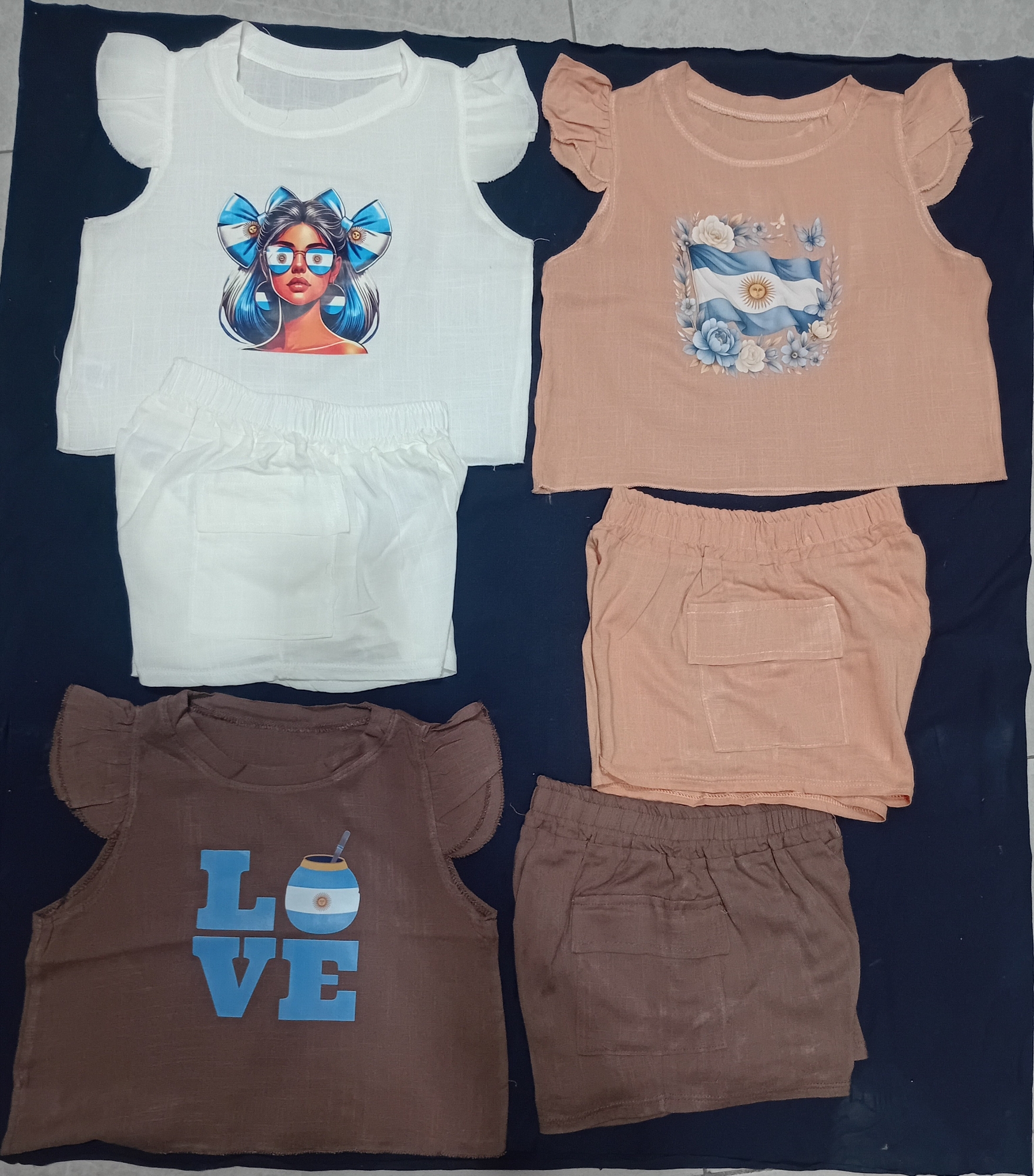 Conjunto de Lino (pupera y Short Cargo) - Imagen 3