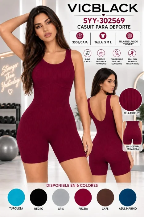 Catsuit Prelavado Morley sin Frunce