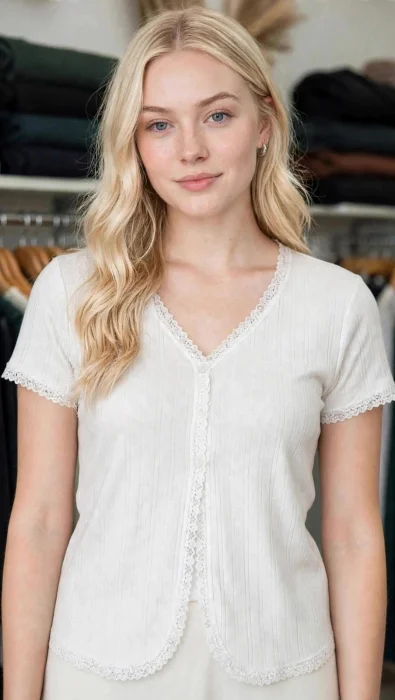 Remera Básica con Broche