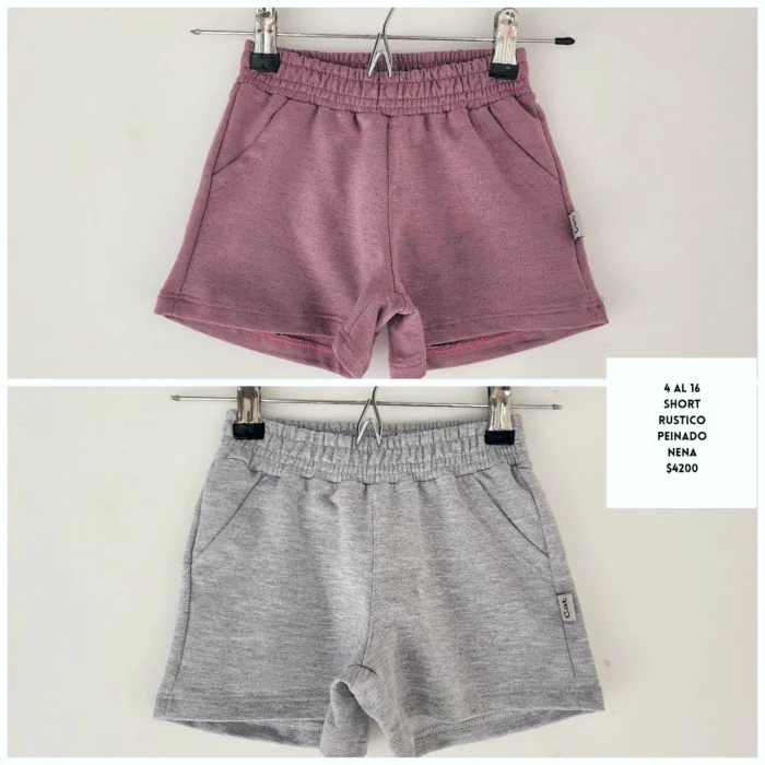 Short Rustico Peinado Nena