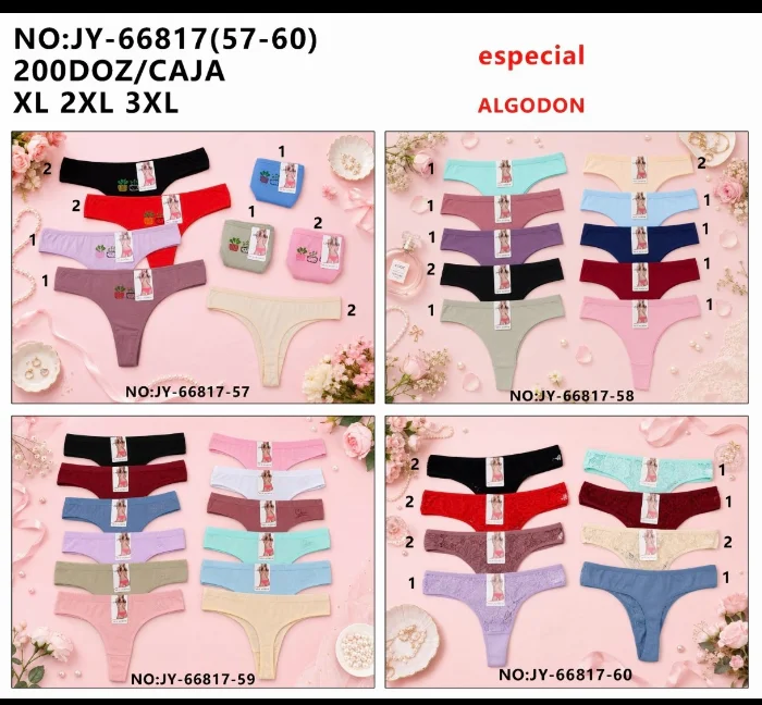 Colaless Especiales de Algodón