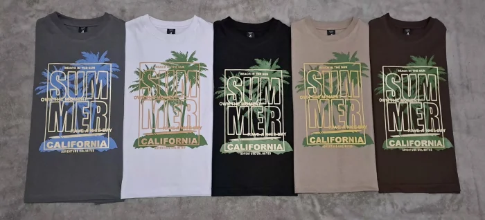Remeras Manga Corta Niños  ( Jersey Algodón Peinado)
