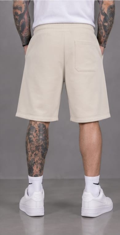 Bermudas Baggy Rústicas Algodón Peinado - Imagen 4