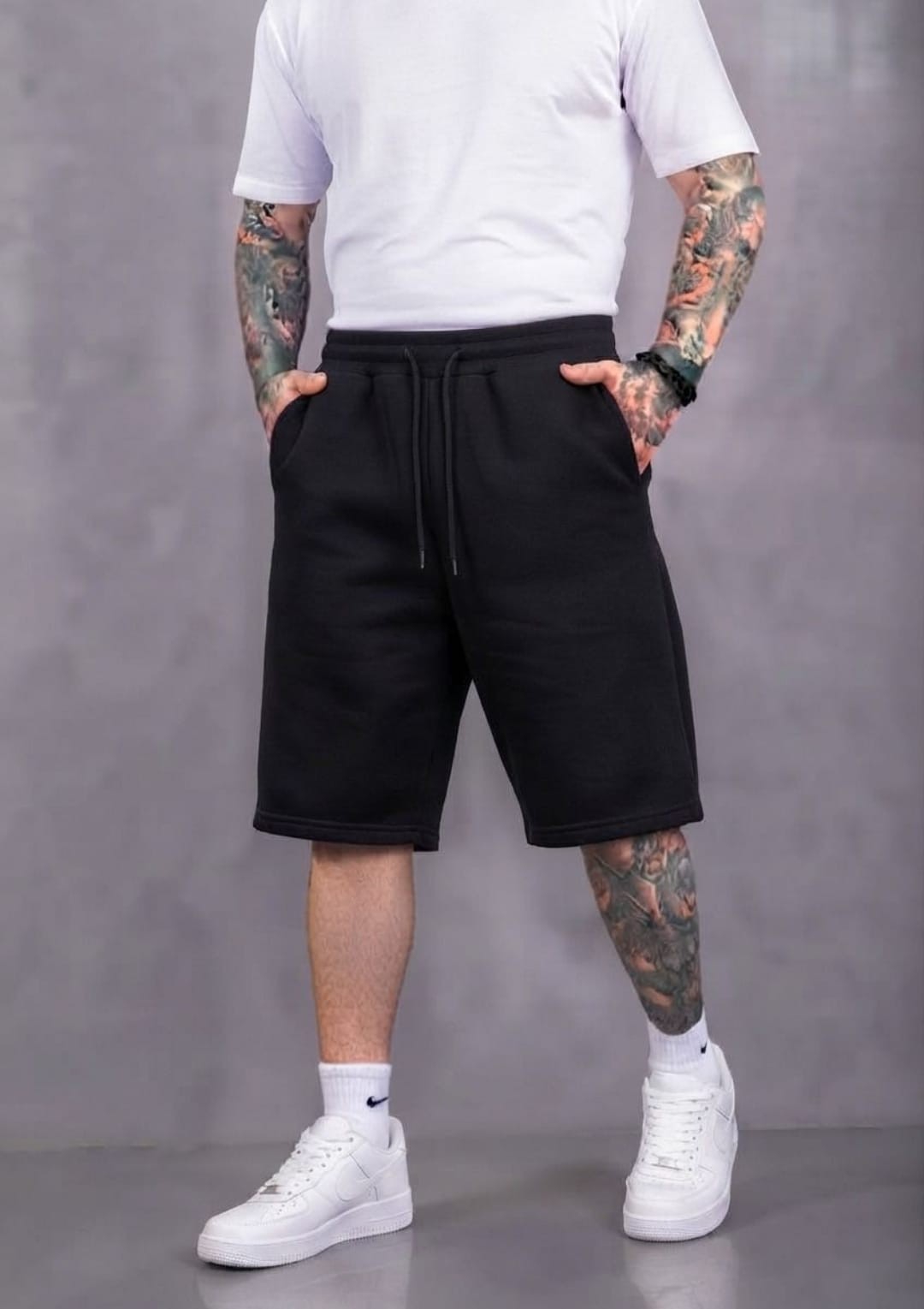Bermudas Baggy Rústicas Algodón Peinado - Imagen 6