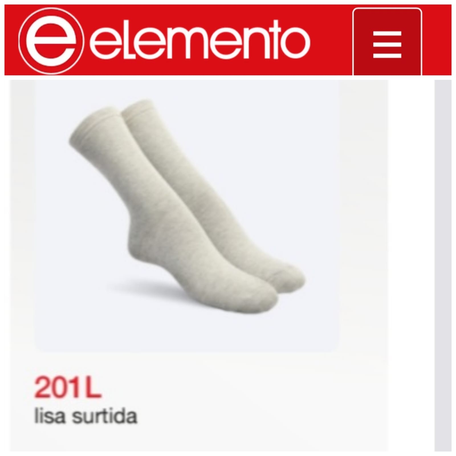 (art: 201l)elemento 1/2 Caña Medias Lisas Surtidas Dama - Imagen 5