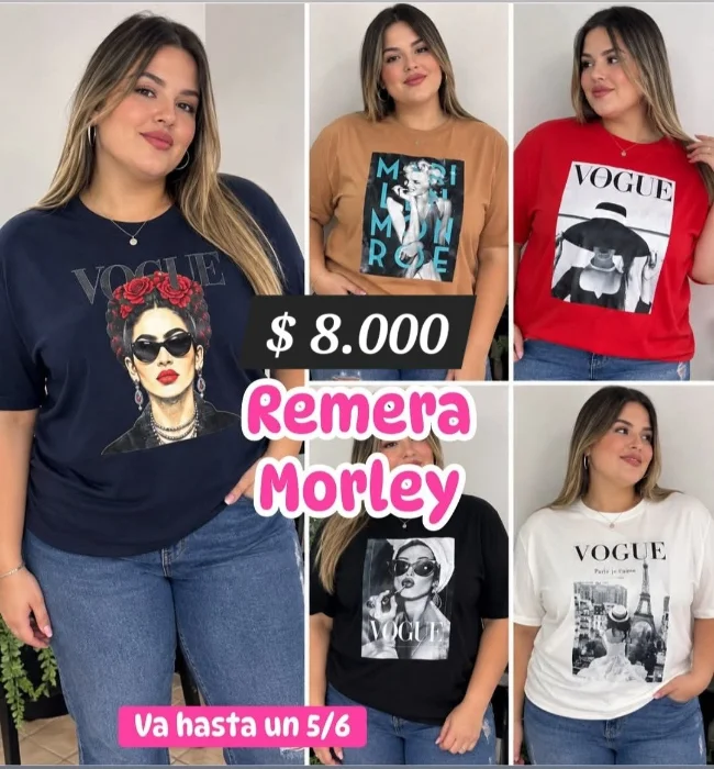 Remera Morley Estampada