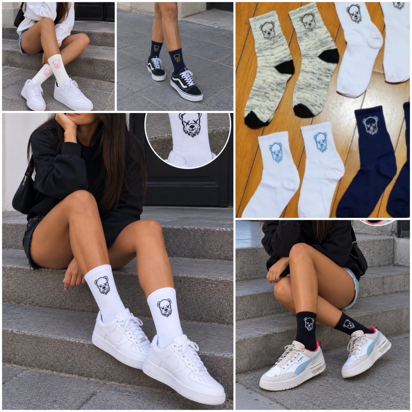 (art:mu2) Medias 1/3 Caña Unisex - Imagen 1