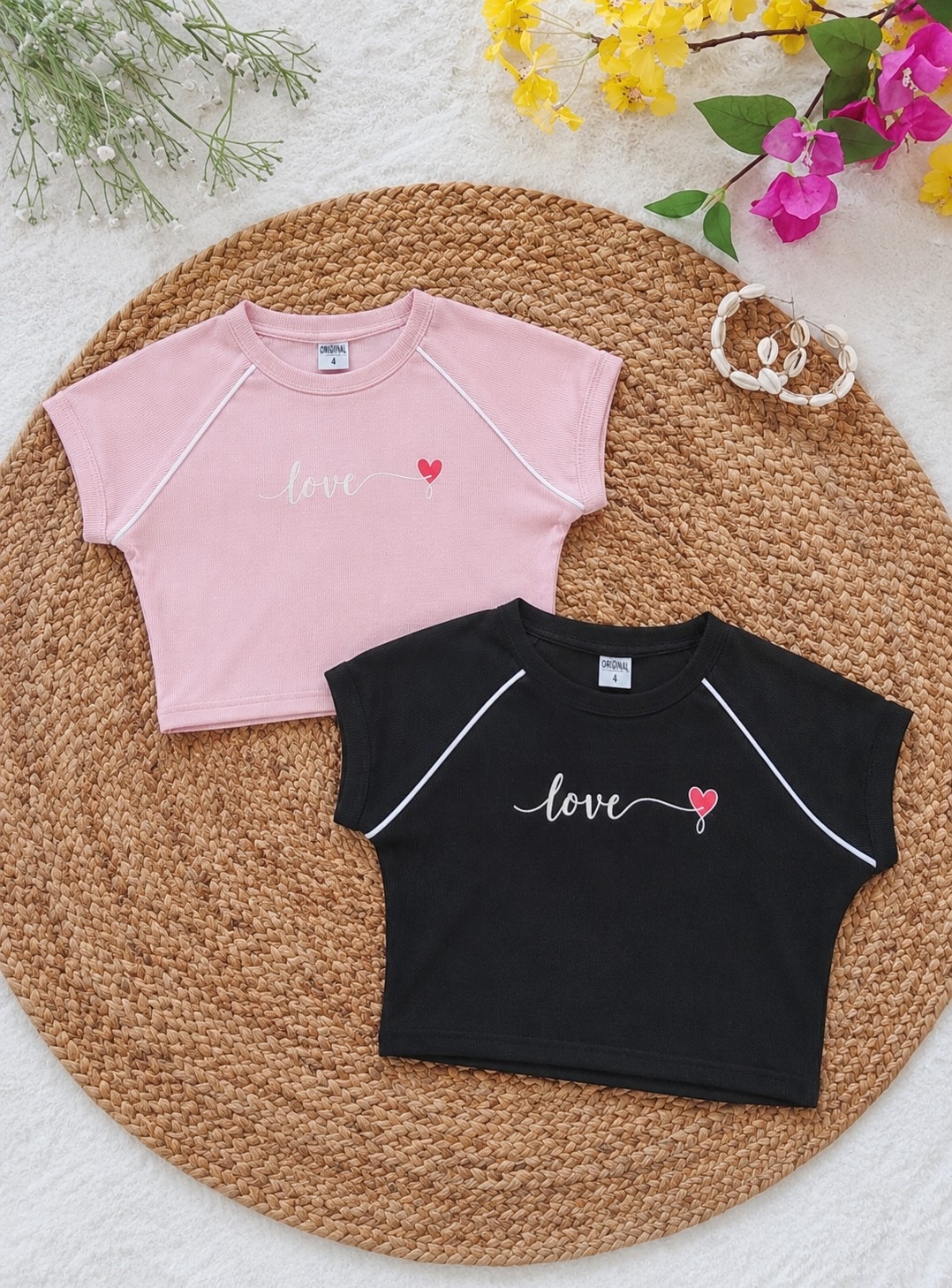 Remeras  de Nenas  Estampadas - Imagen 2