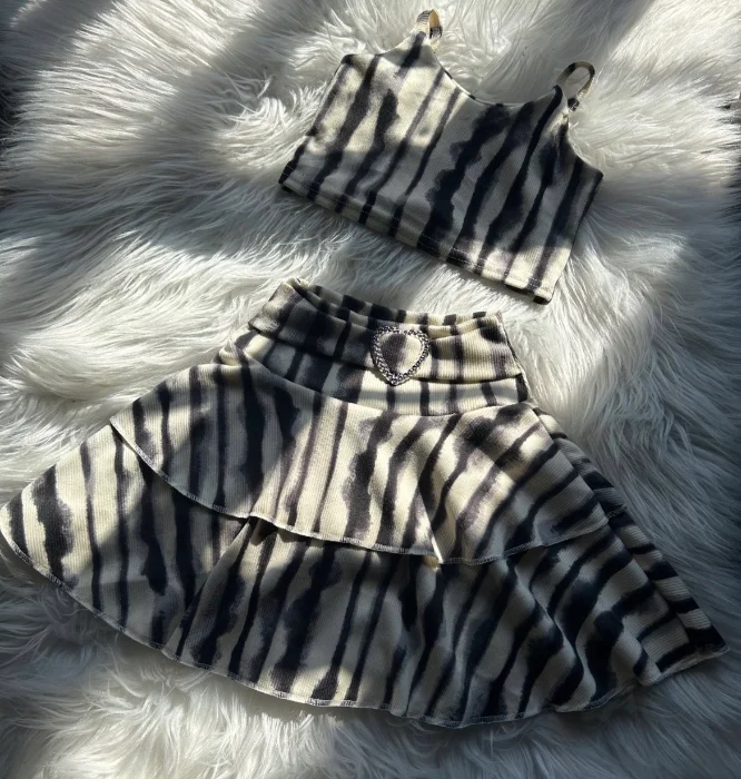 Conjunto Short Pollera Nena
