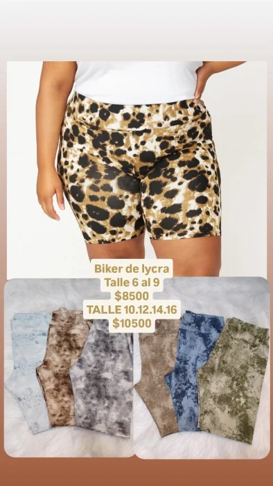 Biker Talle Especial